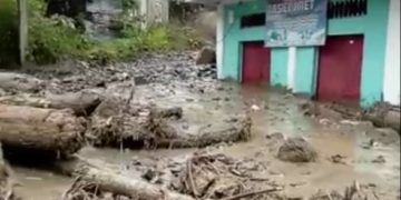 Monte Carmelo afectado por torrenciales lluvias