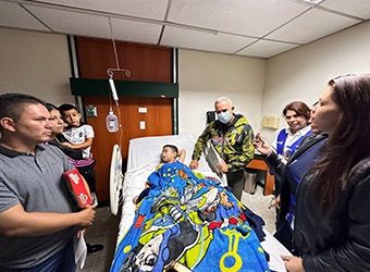 15 infantes beneficiados en la 1era jornada quirúrgica de otorrino