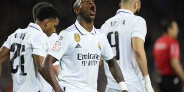 Ancelotti: «Vinicius está marcando una época en el Madrid y en el fútbol»