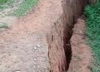 A punto de derrumbarse parte del cerro El Bambú de Onia 