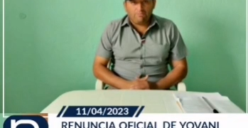 Alcalde del municipio Cardenal Quintero de Mérida Yovani González renunció a su cargo