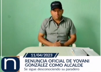 Alcalde del municipio Cardenal Quintero de Mérida Yovani González renunció a su cargo