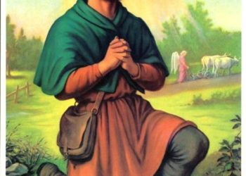 En sus finales Novena dedicada a San Isidro Labrador,  lunes 15 es el día patronal  