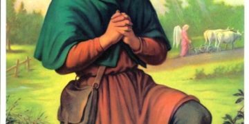 En sus finales Novena dedicada a San Isidro Labrador,  lunes 15 es el día patronal  