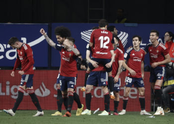 2-0. Osasuna pide paso hacia Europa