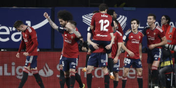 2-0. Osasuna pide paso hacia Europa
