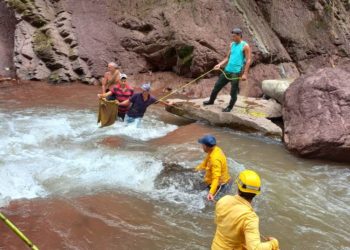 Hallan el cuerpo de un hombre que fue arrastrado por la quebrada el Chácaro 