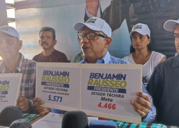 Integrantes del Comando de Campaña de Rausseo aseguran que en Táchira superaron la meta con la recolección de firmas  