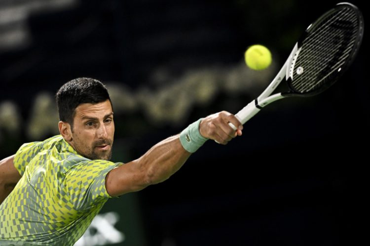 El tenista serbio Novak Djokovic, en una fotografía de archivo. EFE/Yoshua Arias
