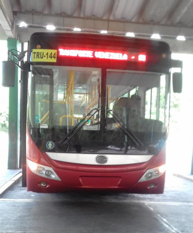 Bus Trujillo sigue incumpliendo en el municipio Rafael Rangel.
