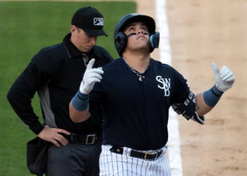 Andrés Chaparro la descosió este martes en triple A, de 5-5 con grand slam