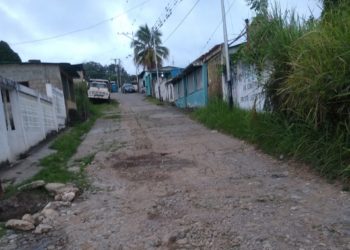 Calles de las rurales de San Juan de Isnotú en deplorables condiciones