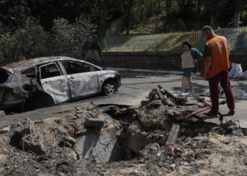 Otros nueve detenidos en Kiev por publicar vídeos de la interceptación de los drones rusos