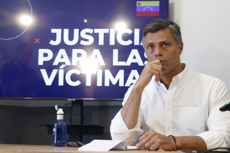 El político opositor venezolano, Leopoldo López, en una fotografía de archivo. EFE/Jennifer Gómez