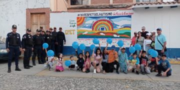 Pintan más de 35 murales en apoyo a campaña de respeto al autismo en Trujillo