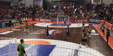 Empate en el Templo Azulgrana entre Monagas Futsal Club y la Fría del Sur