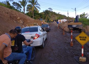 Restablecen paso provisional en el Palmar de La Copé