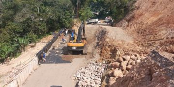 Construcción de muro restituirá paso en el Palmar de La Copé
