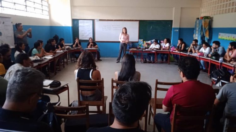 Ira Rodríguez Gerente del Programa de Educación Especial inicia jornada de trabajo en Táchira