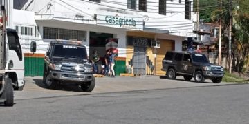 Funcionarios del Sebin llegan a la sede de Casagrícola en el municipio Boconó