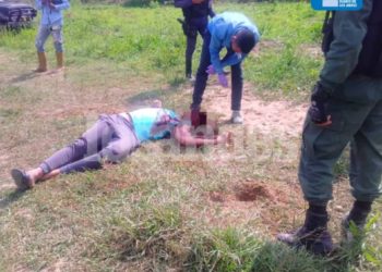Asesinan a un sujeto de disparo en La Ceiba