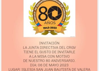 Reporteros Gráficos celebran 80 aniversario con misa
