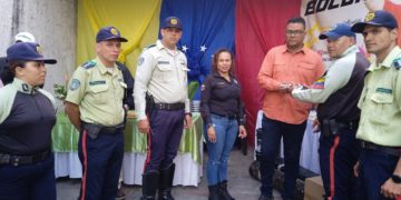 Policía Municipal de Boconó recibe dotación de armas