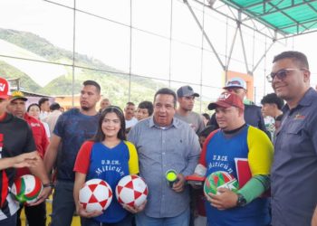 Realizan Sábado Tricolor en Miticún de Boconó
