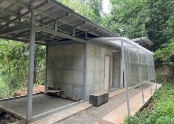 Los pañales usados, un nuevo material de construcción