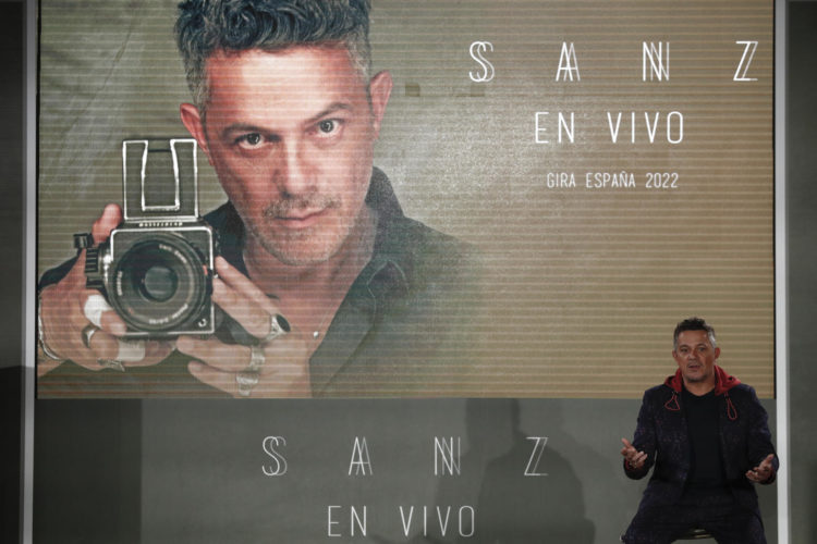 Imagen de archivo del cantante Alejandro Sanz. EFE/Sergio Pérez