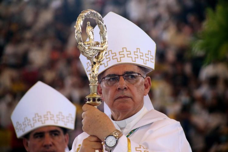 Obispo Mario Moronta .Foto: Carlos Eduardo Ramirez 