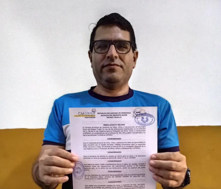 Abogado Juan Trejo, director de la oficina de protección de Niños Niñas y Adolescentes de Sucre.