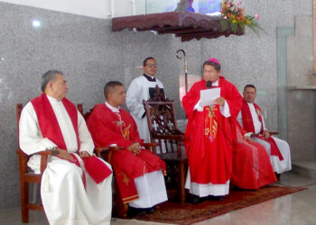 Obispo de Trujillo presidió misa concelebrada dedicada a JGH en Santuario Niño Jesús de Isnotú