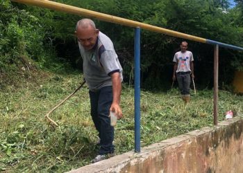 Alcaldía de Valera y Corpoelec realizan “operación limpieza” en sede del CNP Trujillo