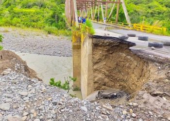 “Inician maniobras” para corregir falla de borde en Puente La Cavitac de Boconó