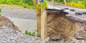 “Inician maniobras” para corregir falla de borde en Puente La Cavitac de Boconó