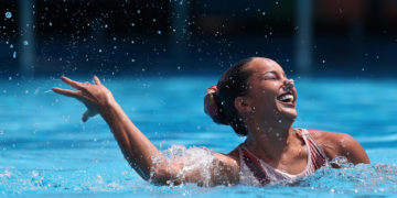 La colombiana Mónica Arango gana el oro en la natación artística