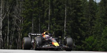 Verstappen delante de los Ferrari en el único libre del Red Bull Ring