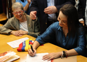María Corina Machado es la décima candidata para las primarias de la oposición venezolana