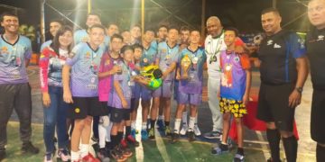 Finalizó Copa San Juan Bautista de Fútbol Sala en Pampanito