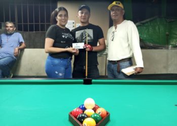 Robert Duque se impuso en Primera Válida del pool trujillano