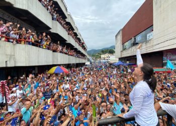 María Corina Machado en Valera: estoy habilitada para participar en las elecciones presidenciales