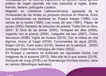 Wafi Salih será la escritora homenajeada durante la Filven capítulo Trujillo