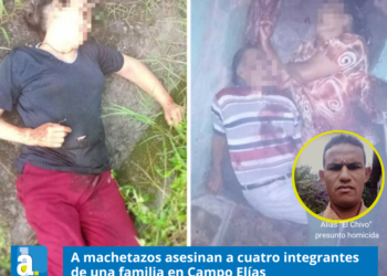 A machetazos asesinan a cuatro integrantes de una familia en Campo Elías
