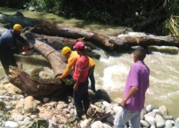 Persona arrastrada por crecida de quebrada Tabor en Pampán fue hallada sin vida