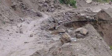 Intransitable Troncal 007 entre La Flecha y Villa Mercedes