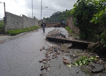 En Boconó ejecutan trabajos en zonas afectadas por las lluvias