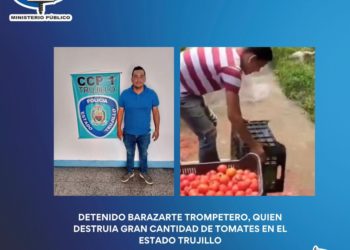 Detenido agricultor que lanzó los tomates al río