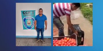 Detenido agricultor que lanzó los tomates al río