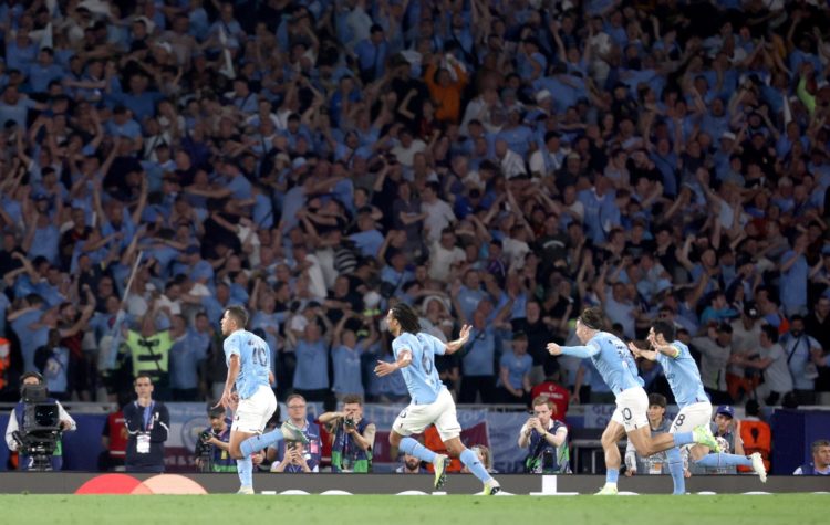 El Manchester City gana la Liga de Campeones